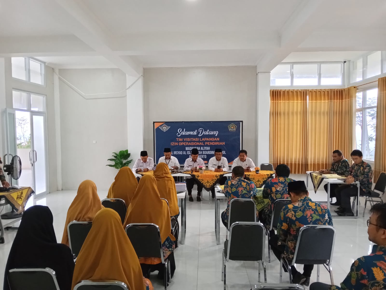 Visitasi pendirian MA AABS Purwokerto dari Kemenag