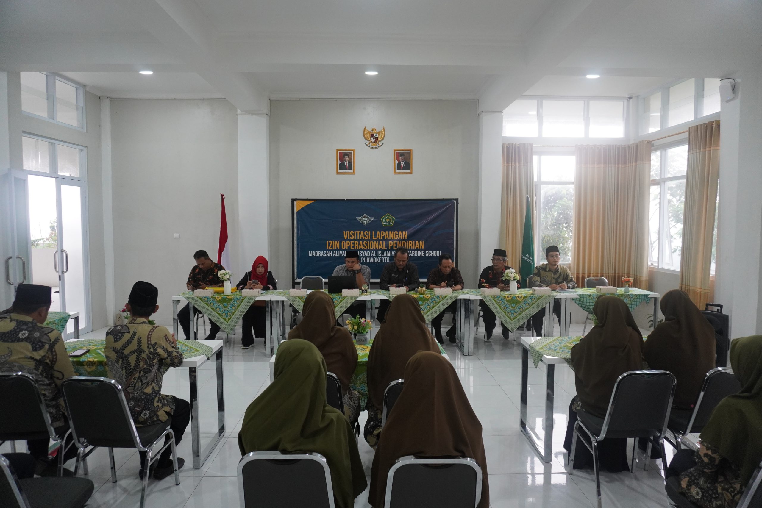 Visitasi lapangan izin operasional pendirian madrasah